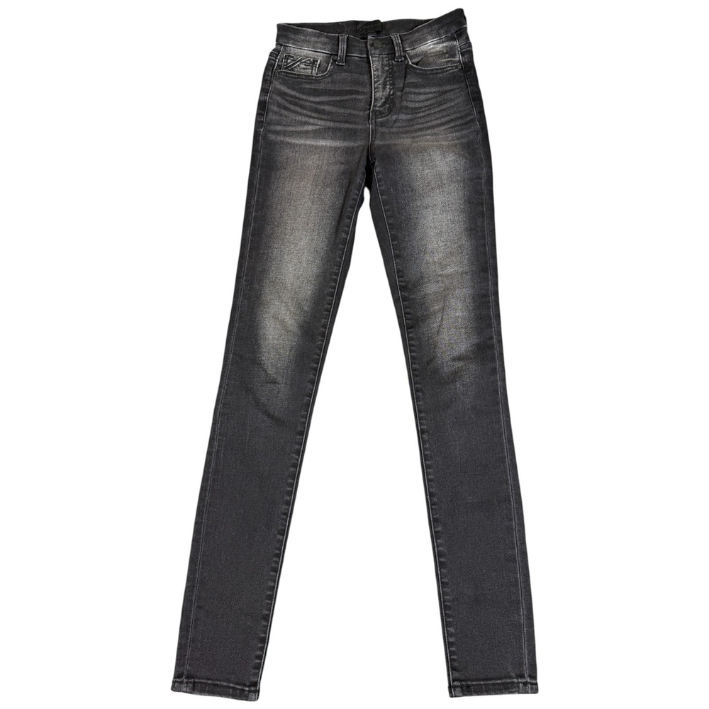 BKE Buckle Black Fit No. 75 Skinny Jeans Womens 23x32 Back Denim Cotton Stretch